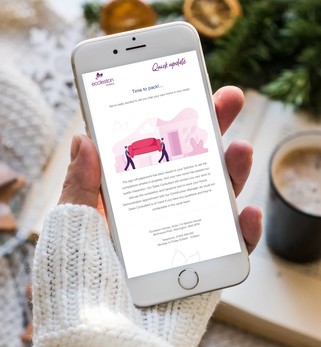 Eccleston email campaign