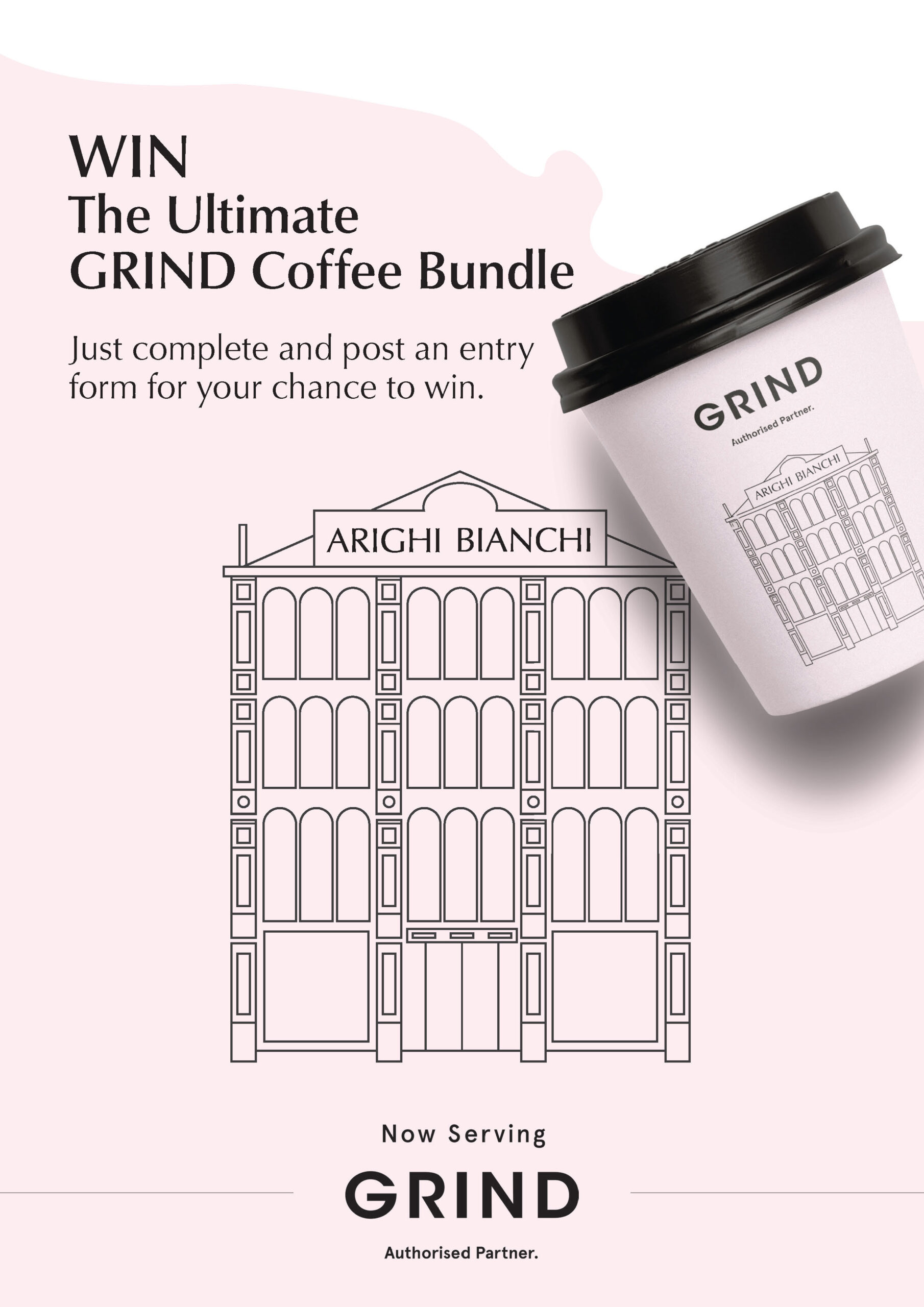 GRIND coffee A4 competition poster_AW